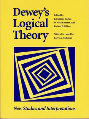cover image of Dewey's Logical Theory